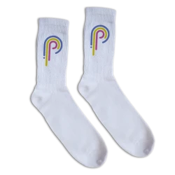 Носки спортивные с логотипом средней длины